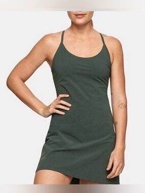 Outdoor Voices The Exercise Dress in Evergreen Medium - C11-184